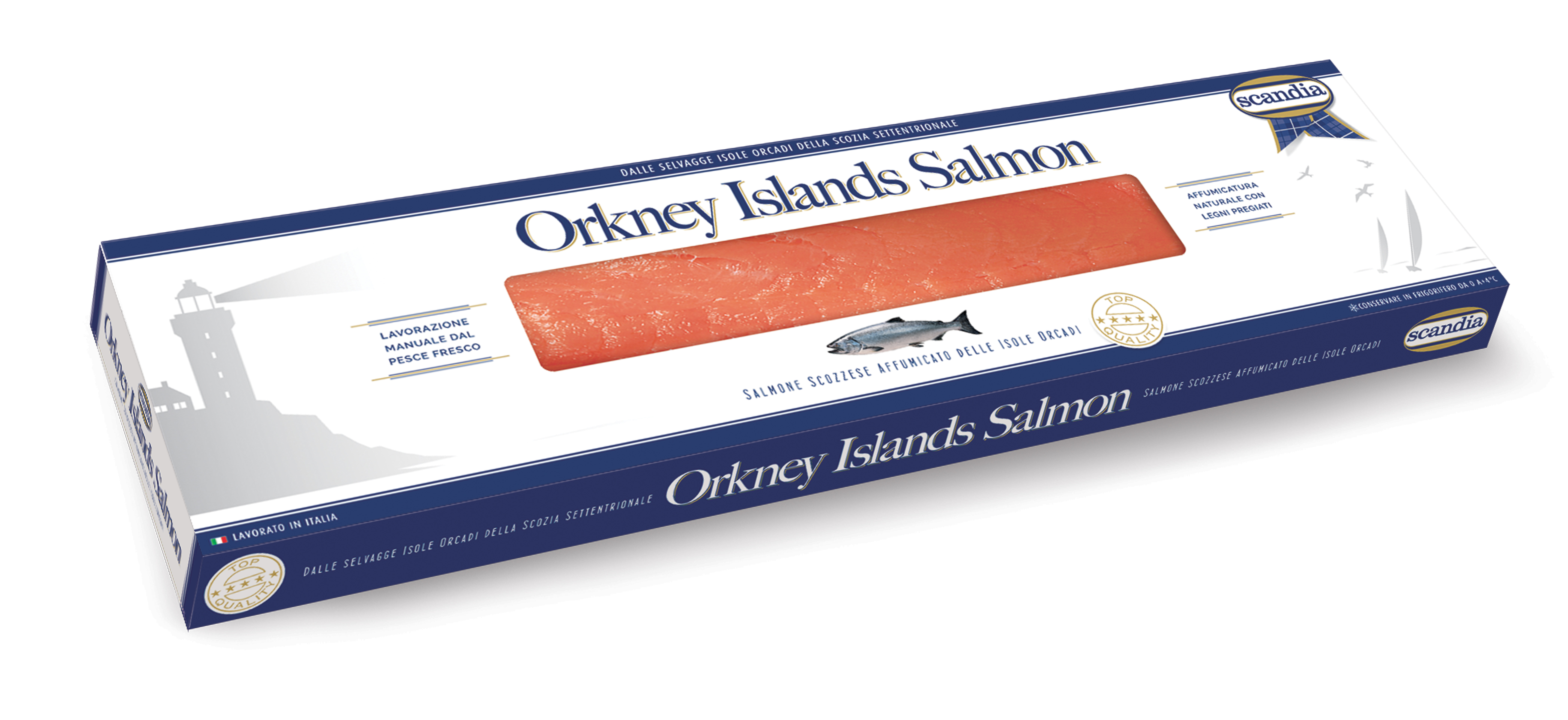 Orkney Islands Salmon - Loin PREMIUM fetta lunga